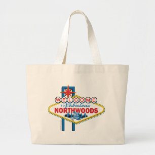 Bolso De Tela Gigante Fabuloso-Norte-Woods
