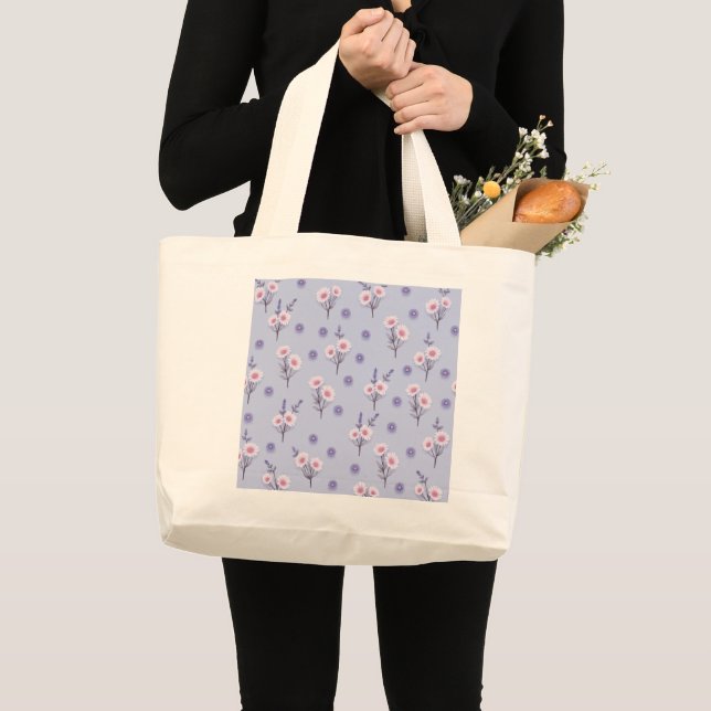 Bolso De Tela Gigante Fairy Dust Daisies (Anverso (producto))