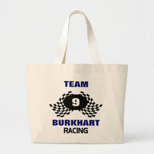 Bolso De Tela Gigante Familia de Carreras de equipo