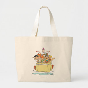 Bolso De Tela Gigante Familia Roadtrip de los Flintstones