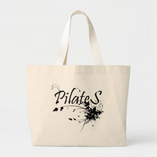 Bolso De Tela Gigante ¡Fan del método de Pilates! Arte de Pilates