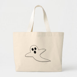 Bolso De Tela Gigante Fantasma Cuta