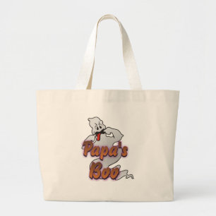 Bolso De Tela Gigante Fantasma de Boo de Papá Noel