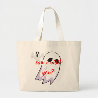 Bolso De Tela Gigante Fantasma de Tote Bag