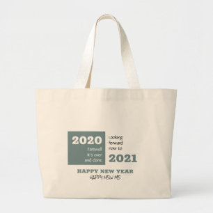 Bolso De Tela Gigante FAREWELL 2020   Mirando hacia el futuro 2021   Año
