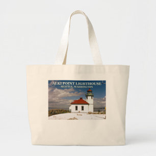 Bolso De Tela Gigante Faro Alki Point, Seattle Washington