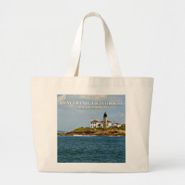 Bolso De Tela Gigante Faro Beavertail, Isla Rhode