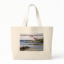 Faro de Hendricks Head, Maine Tote Bag