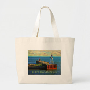 Bolso De Tela Gigante Faro de Isla del Principe Eduardo
