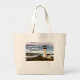 Bolso De Tela Gigante Faro de North Head, Washington