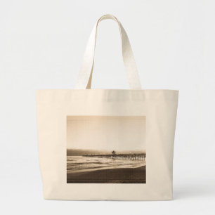 Bolso De Tela Gigante faro de San Clemente playa California foto vintage