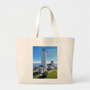 Bolso De Tela Gigante Faro Tibbets Point, Nueva York