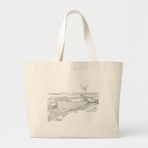 Bolso De Tela Gigante Farr Bay Shipwreck Scotland Tote Bag