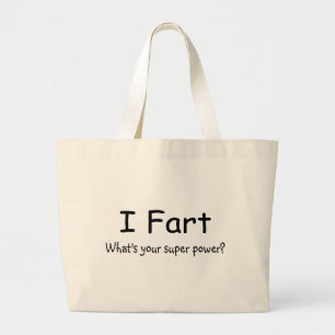 Bolso De Tela Gigante Fart cuál es su superpoder