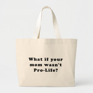 Bolso De Tela Gigante Favorable vida