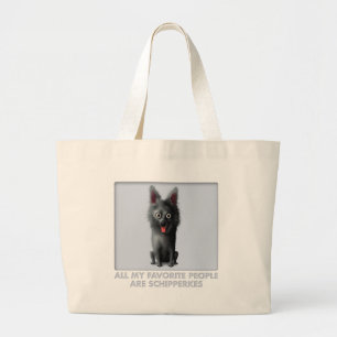 Bolso De Tela Gigante Favorito del Schipperke