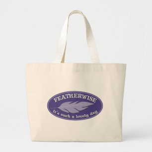 Bolso De Tela Gigante Featherwise
