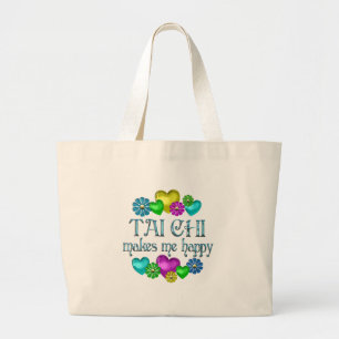 Bolso De Tela Gigante Felicidad de la ji del Tai