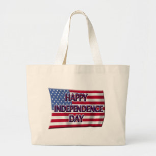 Bolso De Tela Gigante Feliz Día de la Independencia