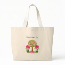 Feliz Día de la Madre Diseño de Naturaleza Digital