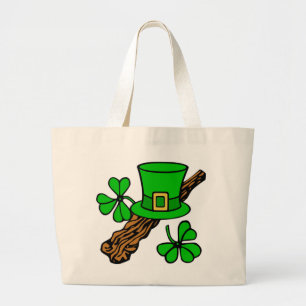 BOLSO DE TELA GIGANTE FELIZ DÍA DE SAN PATRICK