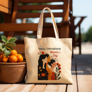 Bolso De Tela Gigante Feliz Día Internacional de la Mujer