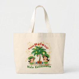 Bolso De Tela Gigante Feliz Hula Days 3 Gran Tote