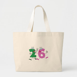 Bolso De Tela Gigante Feliz número 26
