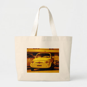 Bolso De Tela Gigante Fiat 500 Abarth.