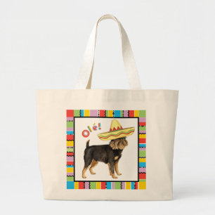 Bolso De Tela Gigante Fiesta Brussels Griffon
