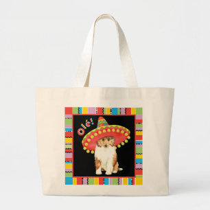 Bolso De Tela Gigante Fiesta Collie Big Tote Bag