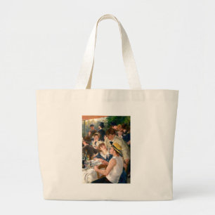 Bolso De Tela Gigante Fiesta de Renoir French Luncheon Boating