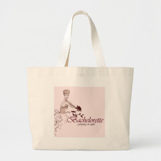 Bolso De Tela Gigante Fiesta elegante del bachelorette