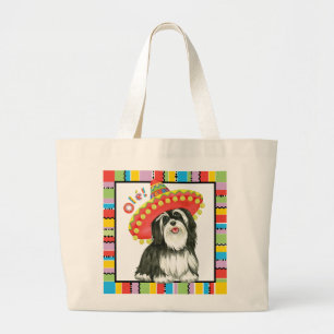 Bolso De Tela Gigante Fiesta Havanese