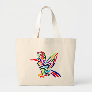 Bolso De Tela Gigante Fiesta Hummingbird Tote Bag