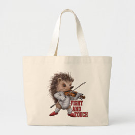 Bolso De Tela Gigante fight and touch