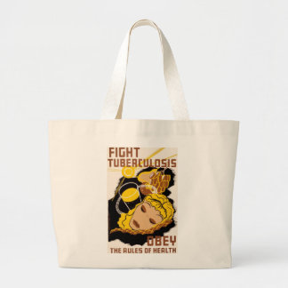 Bolso De Tela Gigante Fight Tuberculosis