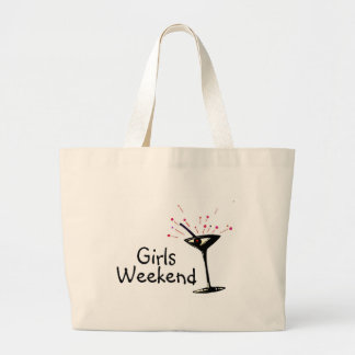 Bolso De Tela Gigante Fin de semana de los chicas (Martini 1)