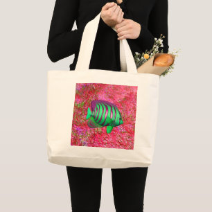 Bolso De Tela Gigante Fish Large Tote Bag