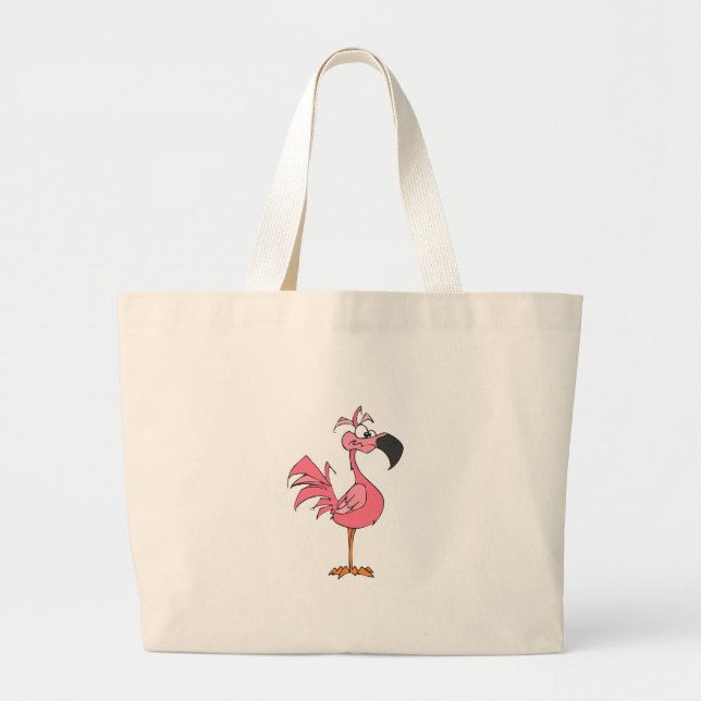 Bolso De Tela Gigante Flamenco de Fernando (Frente)