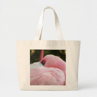 Bolso De Tela Gigante Flamingo