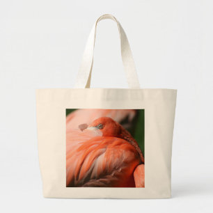 Bolso De Tela Gigante Flamingo Tote Bag