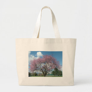 Bolso De Tela Gigante flor de cerezo de primavera