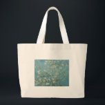 Bolso De Tela Gigante Flor de la almendra de Van Gogh<br><div class="desc">Disfrute de la belleza de las pinturas de Vincent van Gogh en cualquier momento. Una de las pinturas más famosas,  la pintura de Van Gogh - flor de la almendra de Van Gogh - es vibrante colorida y sigue siendo ilustraciones populares para la venta hoy.</div>