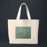 Bolso De Tela Gigante Flor de la almendra de Van Gogh<br><div class="desc">Disfrute de la belleza de las pinturas de Vincent van Gogh en cualquier momento. Una de las pinturas más famosas,  la pintura de Van Gogh - flor de la almendra de Van Gogh - es vibrante colorida y sigue siendo ilustraciones populares para la venta hoy.</div>
