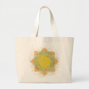 Bolso De Tela Gigante Flor etérea Lotus