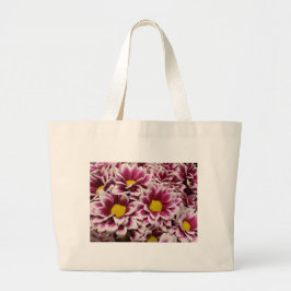 Bolso De Tela Gigante Flor morada