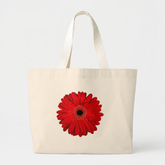 Bolso De Tela Gigante Flor roja