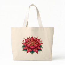 Flor roja tailandesa, arte tailandés, diseño taila