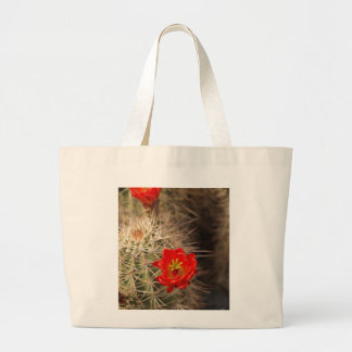 Bolso De Tela Gigante Floración del cactus